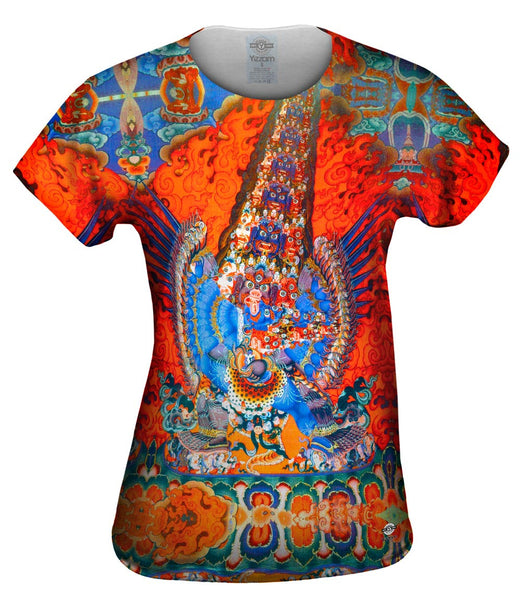 "Tibetan Thangka Of The Blue Tara"&nbsp;Womens Top