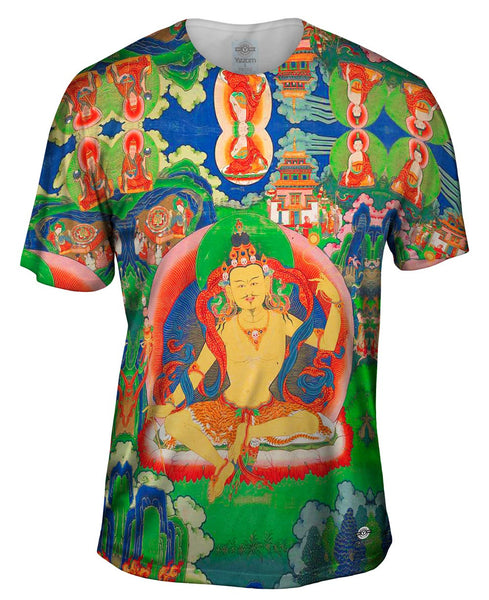 "Bhutanese Thanka Of Guru Nyima Ozer"&nbsp;Mens T-Shirt