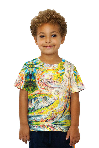 Kids William Blake - "Miltons Mysterious Dream" (1820) Kids T-Shirt