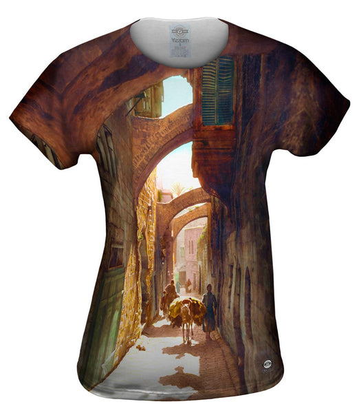 Lewis Larsson - "Via Dolorosa, Jerusalem" (1919)&nbsp;Womens Top