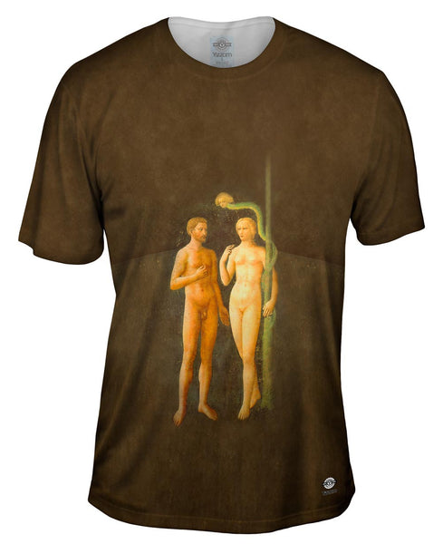 Masolino da Panicale - "Adam and Eve" (1425) Mens T-Shirt