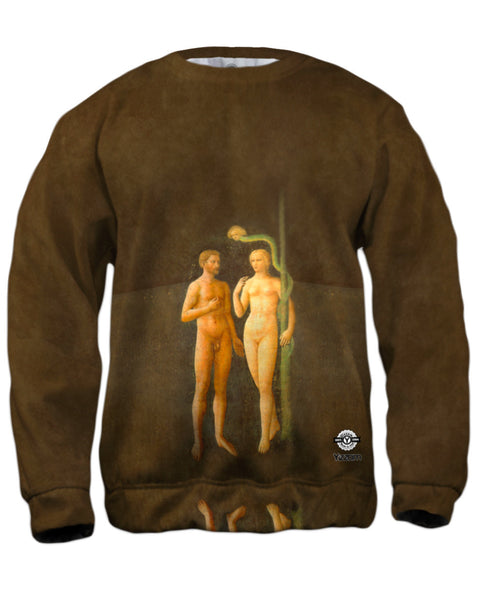 Masolino da Panicale - "Adam and Eve" (1425) Mens Sweatshirt