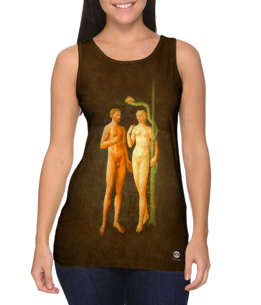 Masolino da Panicale - "Adam and Eve" (1425)&nbsp;Womens Tank Top