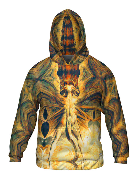 William Blake - "The Red Dragon And The Woman Clothed In Sun" (1803) Mens Hoodie Sweater
