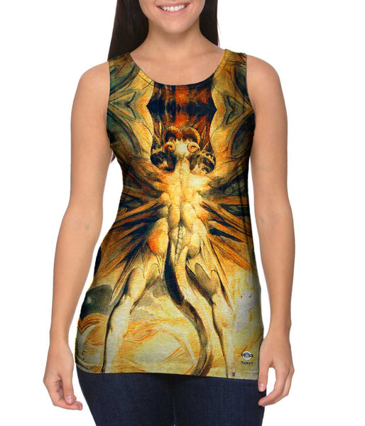 William Blake - "The Red Dragon And The Woman Clothed In Sun" (1803)&nbsp;Womens Tank Top