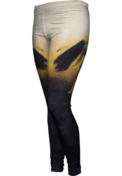Sascha Schneider - "Winnetous Himmelfahrt" (1904)&nbsp;Womens Leggings