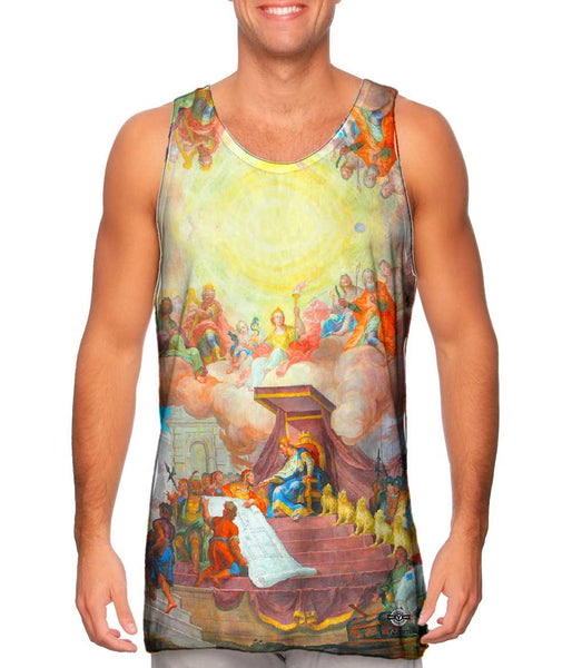 Andreas Brugger - "At His Throne" (1777) Mens Tank Top