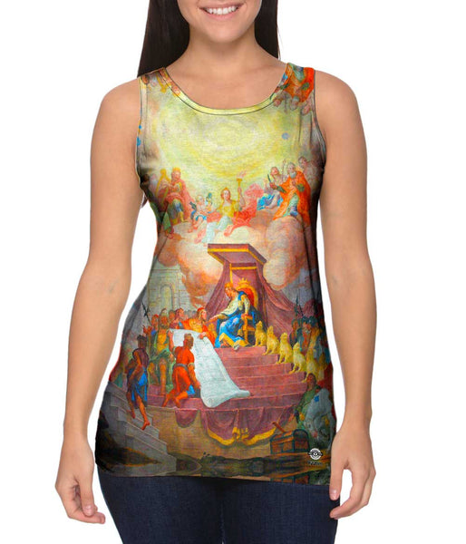 Andreas Brugger - "At His Throne" (1777) Womens Tank Top