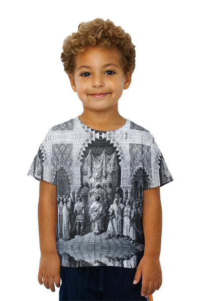Kids Gustave Dore - "The Dishonorable Truce" (1891) Kids T-Shirt