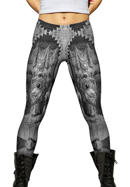 Gustave Dore - "The Dishonorable Truce" (1891) Womens Leggings