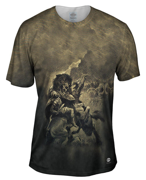 Dorothy Hardy - "Odin and Fenris" (1909) Mens T-Shirt