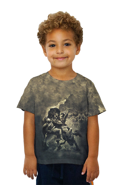 Kids Dorothy Hardy - "Odin and Fenris" (1909)&nbsp;Kids T-Shirt