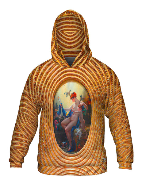 Anne Louis Girodet Trioson - "Mademoiselle Lange as Danae" (1799)&nbsp;Mens Hoodie Sweater