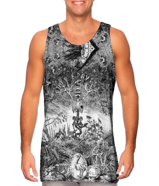 Felicien Rops - "Les Epaves" (1866)&nbsp;Mens Tank Top