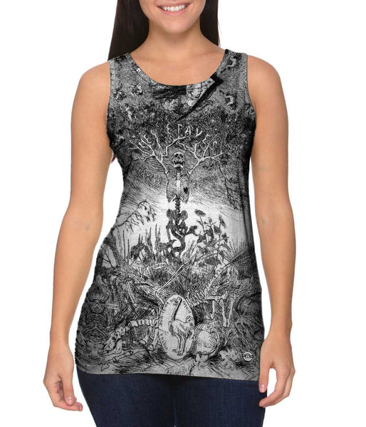 Felicien Rops - "Les Epaves" (1866)&nbsp;Womens Tank Top