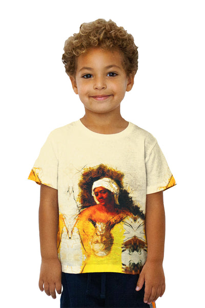 Kids Mary Cassatt - "Sketch Of Mrs Currey And Of Mister Cassatt" (1871)&nbsp;Kids T-Shirt
