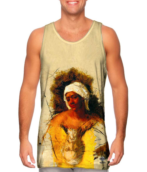 Mary Cassatt - "Sketch Of Mrs Currey And Of Mister Cassatt" (1871)&nbsp;Mens Tank Top