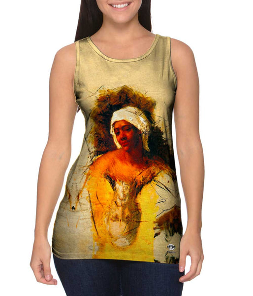Mary Cassatt - "Sketch Of Mrs Currey And Of Mister Cassatt" (1871)&nbsp;Womens Tank Top