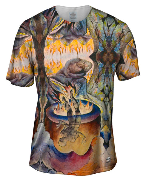 William Blake - "Divine Comedy Illustration" (1824)&nbsp;Mens T-Shirt