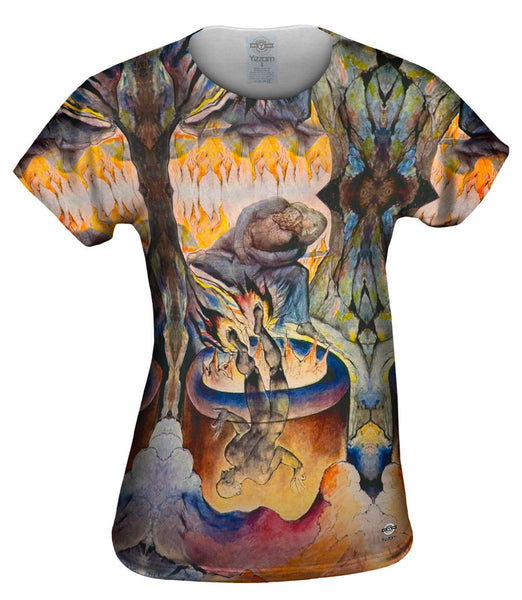 William Blake - "Divine Comedy Illustration" (1824) Womens Top