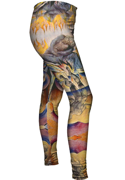 William Blake - "Divine Comedy Illustration" (1824) Womens Leggings