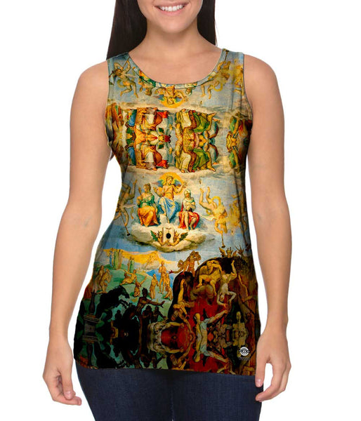 Arnold Paul - "Santa Maria del Fiore cupola fresco detail" Womens Tank Top