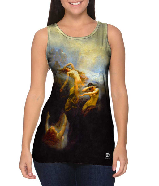 Herbert James Draper - "Clyties of the Mist" (1912)&nbsp;Womens Tank Top