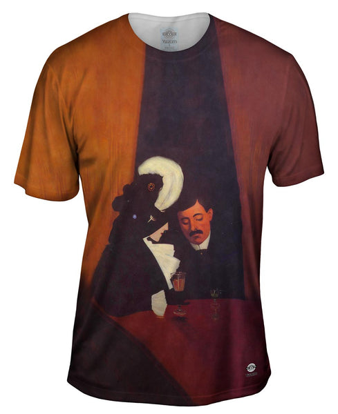 Felix Vallotton - "Au café ou le provincial" (1909)&nbsp;Mens T-Shirt