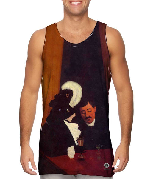 Felix Vallotton - "Au café ou le provincial" (1909)&nbsp;Mens Tank Top