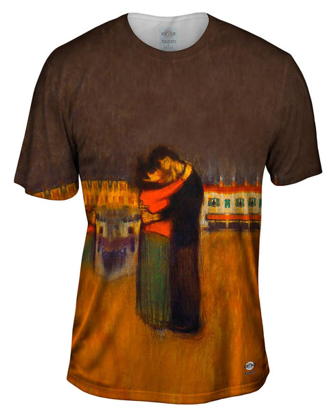 Pablo Picasso - "Lovers of the street" (1990) Mens T-Shirt