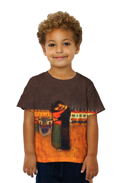 Kids Pablo Picasso - "Lovers of the street" (1990) Kids T-Shirt
