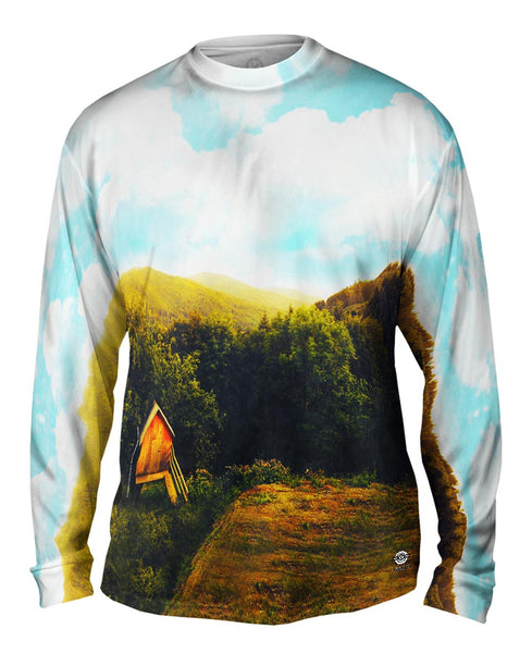Stephy Pariande Marzian - "Unsplash Forest Morning" Mens Long Sleeve