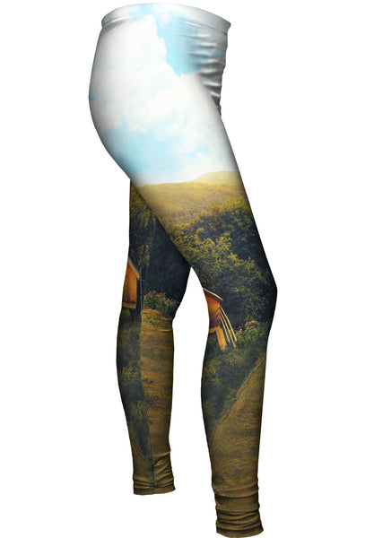 Stephy Pariande Marzian - "Unsplash Forest Morning"&nbsp;Womens Leggings