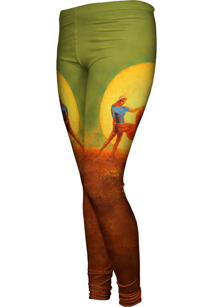 Odilon Redon - "Figure" (1876)&nbsp;Womens Leggings