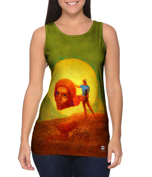 Odilon Redon - "Figure" (1876)&nbsp;Womens Tank Top