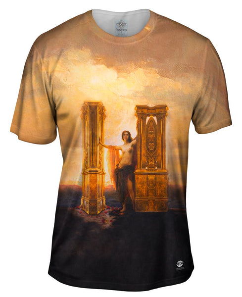 Herbert James Draper - "The Gates of Dawn" (1900)&nbsp;Mens T-Shirt