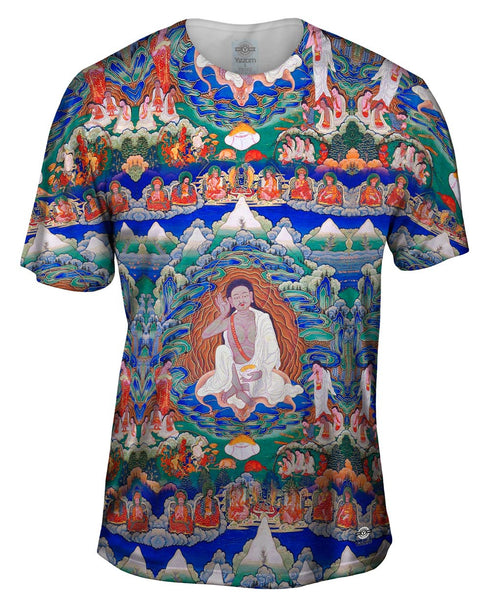"Bhutanese painted thanka of Milarepa" Mens T-Shirt