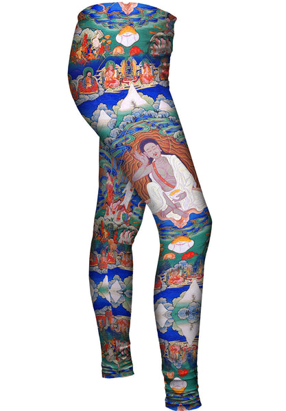 "Bhutanese painted thanka of Milarepa"&nbsp;Womens Leggings
