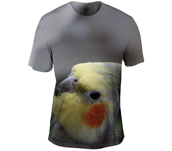Cute Cockatiel Parrot Mens T-Shirt