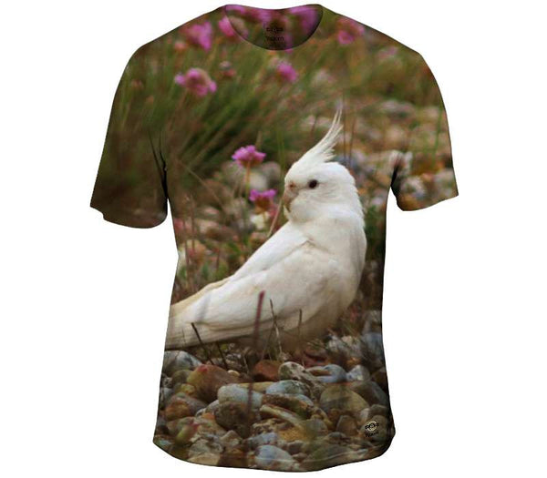 White Cockatiel Mens T-Shirt
