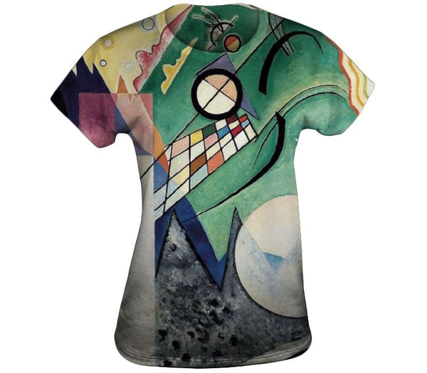 Green Composition - Kandinsky Womens Top