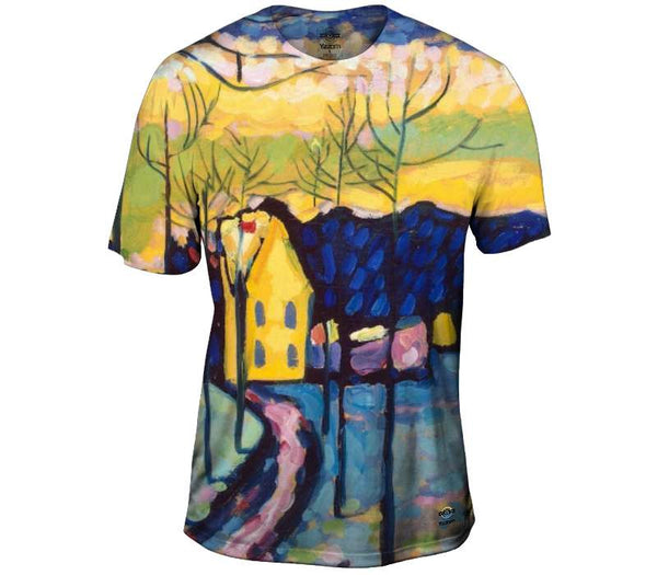 Winter Landscape - Kandinsky Mens T-Shirt