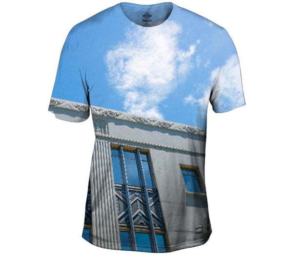 Blue Glass Blue Sky Mens T-Shirt