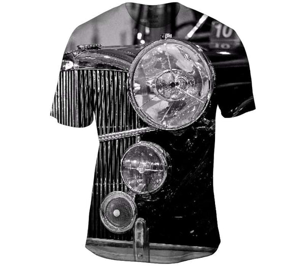 Motorcar In Black Mens T-Shirt