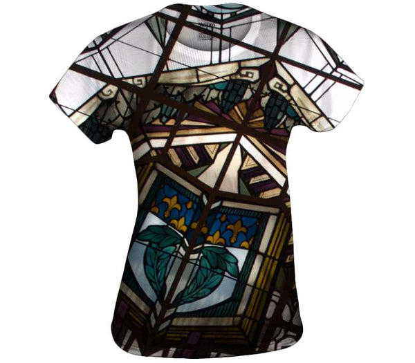 The Book In Glass Womens Top