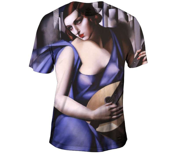 The Woman And The Lute Mens T-Shirt