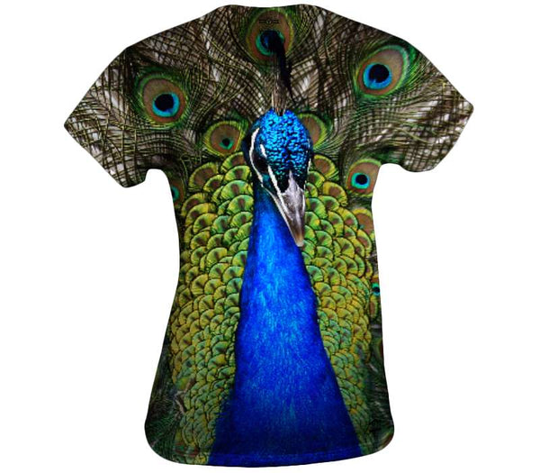 Peacock Showing Off Womens Top