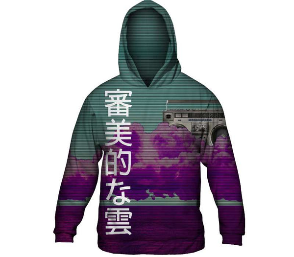 Aesthetic Sound In The Clouds Mens Hoodie Sweater