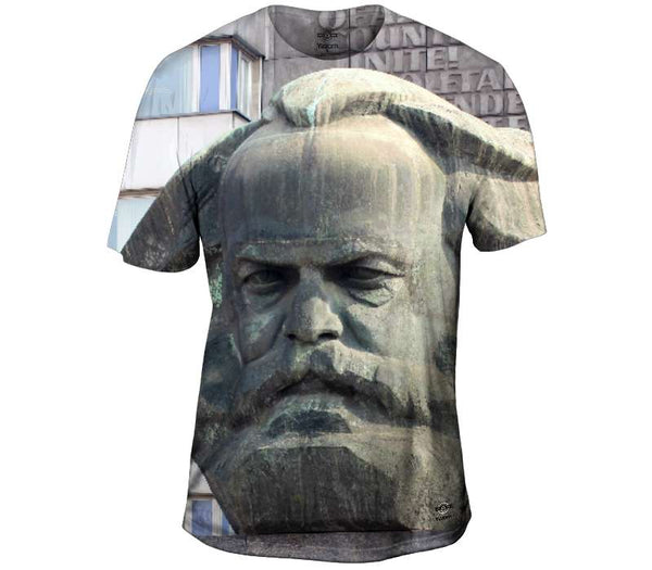 Karl Marx Kopf-Chemnitz Mens T-Shirt