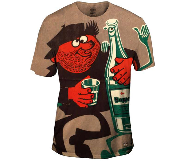 Soviet Anti Alcohol Prohibition Propaganda Mens T-Shirt